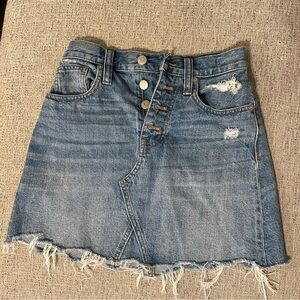Madewell Denim Skirt